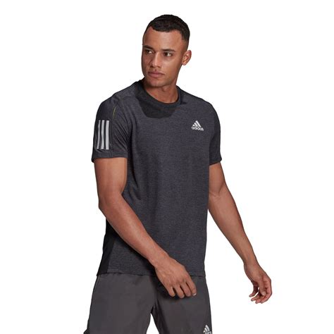 adidas osr m lin tee herren grau|adidas Men's Own The Run Shirts .